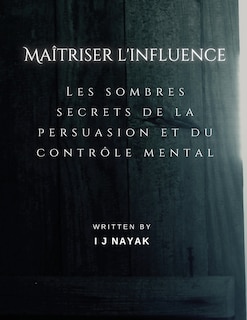 Front cover_Maîtriser l'influence