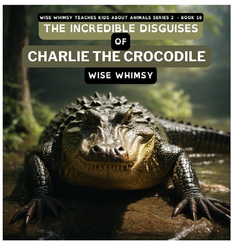 Couverture_The Incredible Disguises of Charlie the Crocodile