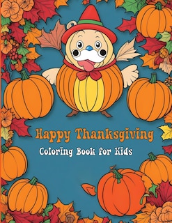Couverture_Happy Thanksgiving Coloring Book for Kids