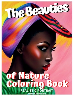 Front cover_THE BEAUTIES of NATURE COLORING BOOK