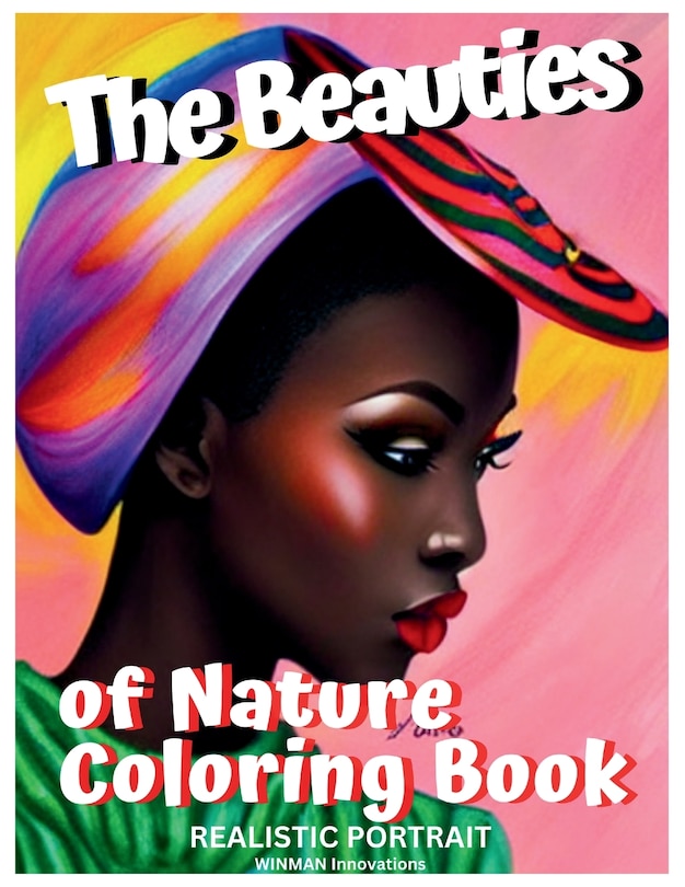 Front cover_THE BEAUTIES of NATURE COLORING BOOK