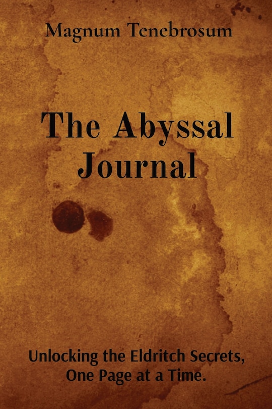 Front cover_The Abyssal Journal