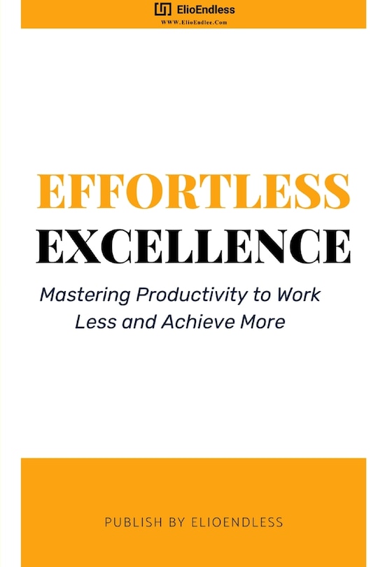 Front cover_Effortless Excellence