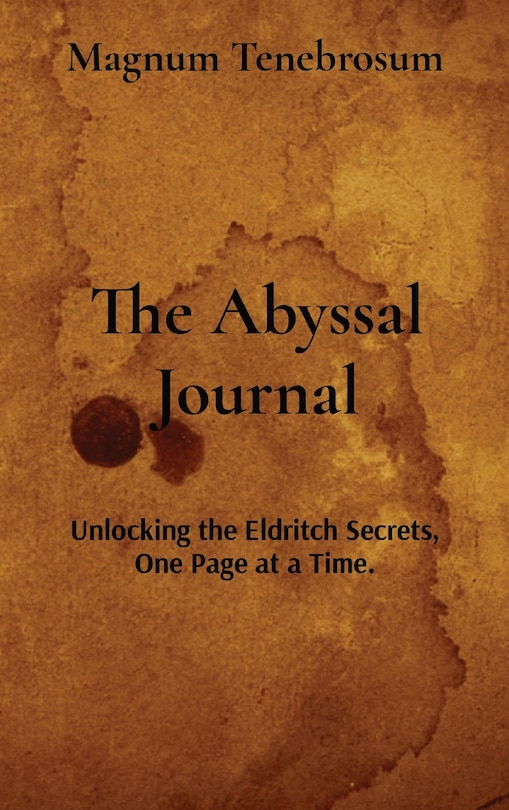 Front cover_The Abyssal Journal