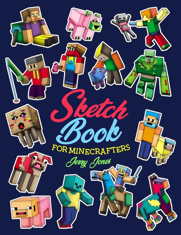 Front cover_Sketch Book for Minecrafters