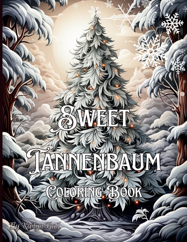 Front cover_Sweet Tannenbaum Coloring Book
