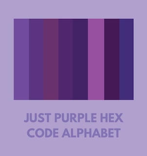 Couverture_Just Purple Hex Code Alphabet