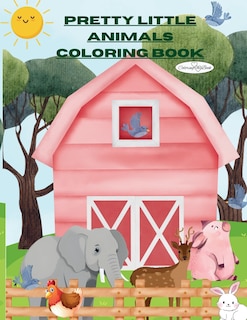 Front cover_The Pretty Little Animals Coloring Book