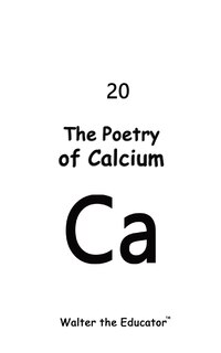 Front cover_The Poetry of Calcium