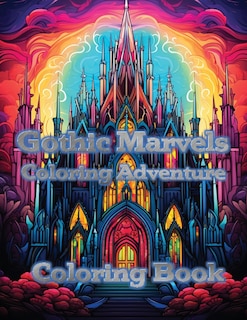 Front cover_Gothic Marvels Coloring Adventure