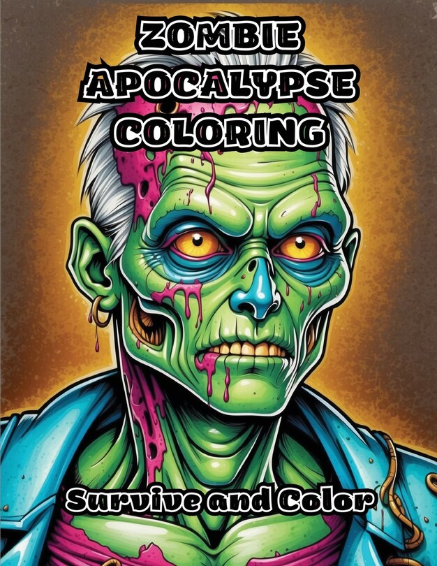 Front cover_Zombie Apocalypse Coloring