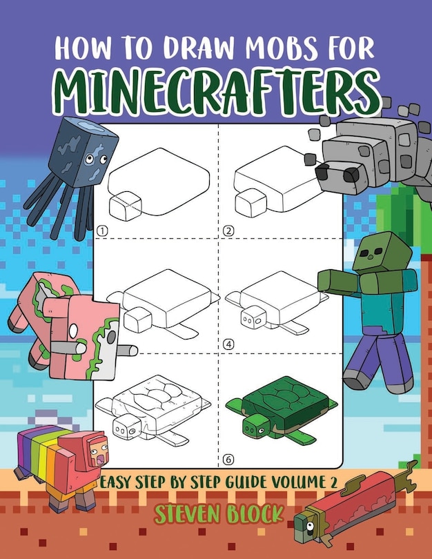 Couverture_How to Draw Mobs for Minecrafters