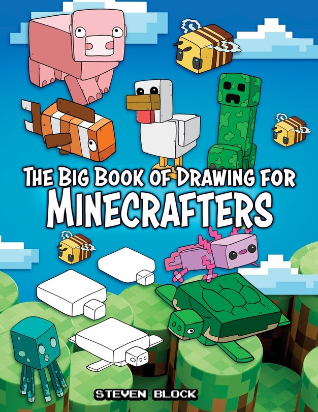 Couverture_The Big Book of Drawing for Minecrafters