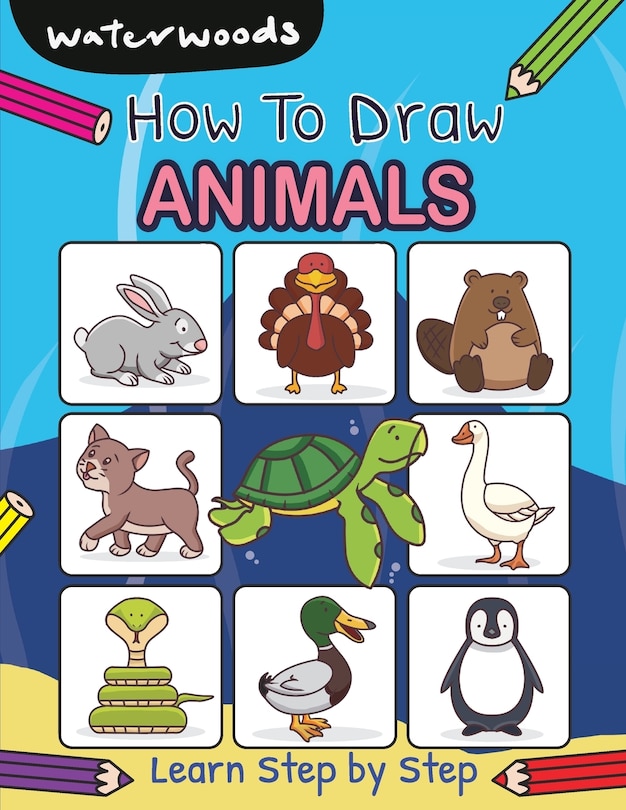 Front cover_How To Draw Animals