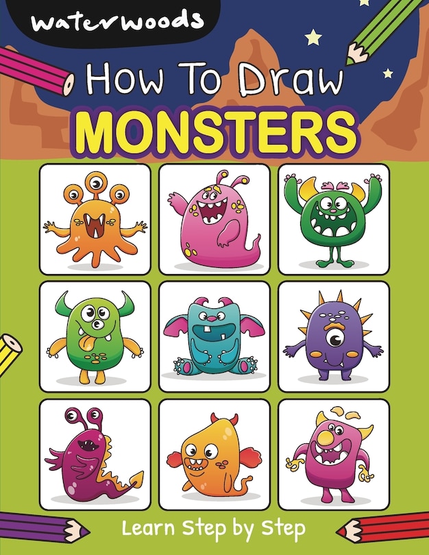 How To Draw Monsters: Learn How to Draw Monsters with Easy Step by Step Guide