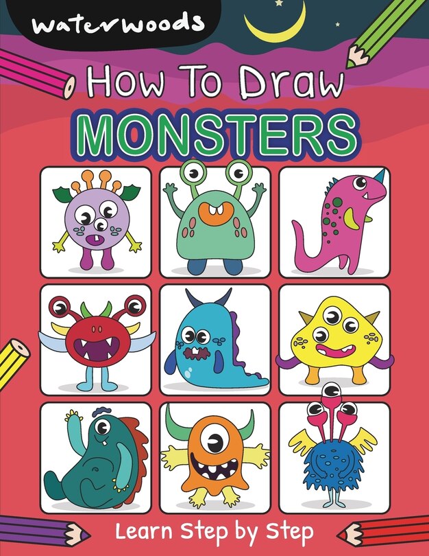 Front cover_How To Draw Monsters