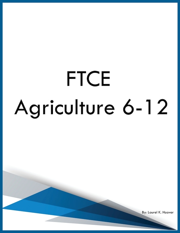 Couverture_FTCE Agriculture 6-12