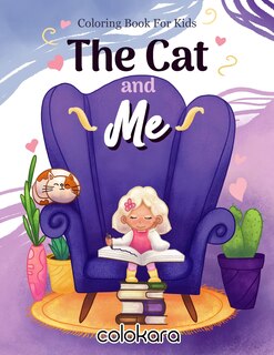 Front cover_The Cat and ME Coloring Book for Kids