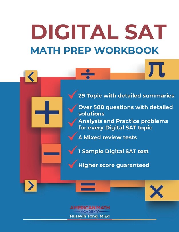 Couverture_DIGITAL SAT MATH PREP WORKBOOK Ace the Test with Confidence