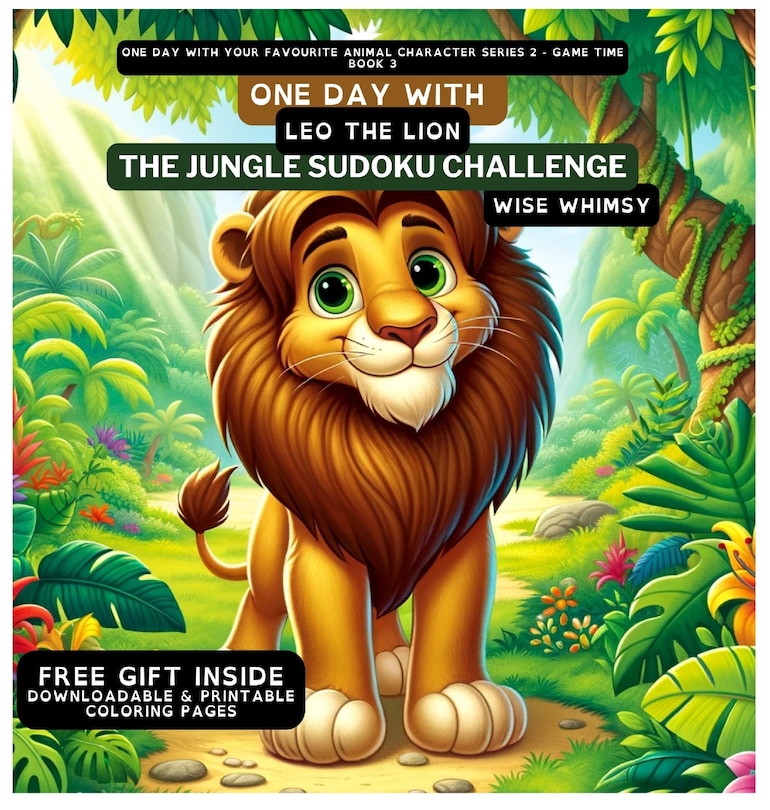 Couverture_One Day With Leo the Lion