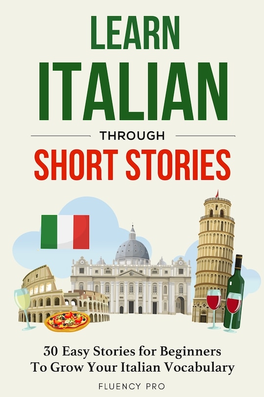 Front cover_Learn Italian Through Short Stories