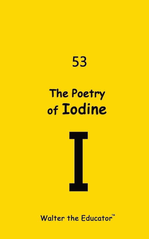 Front cover_The Poetry of Iodine