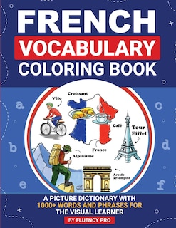 Couverture_French Vocabulary Coloring Book