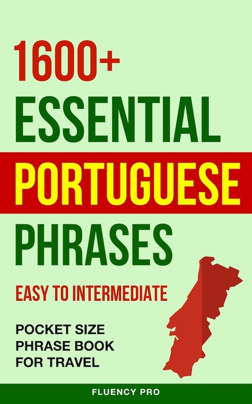 Front cover_1600+ Essential Portuguese Phrases