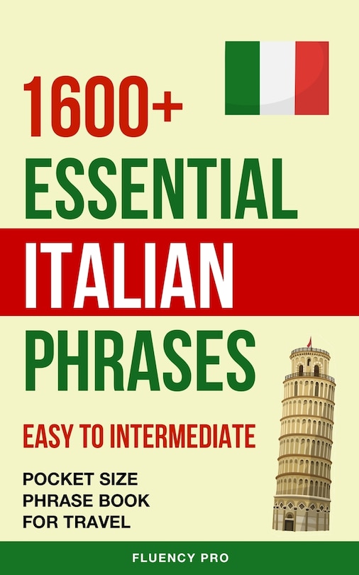 Front cover_1600+ Essential Italian Phrases