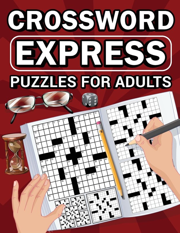 Front cover_Crossword Express Puzzles for Adults
