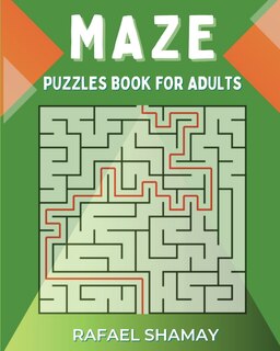 Couverture_Maze Puzzle Book for Adults