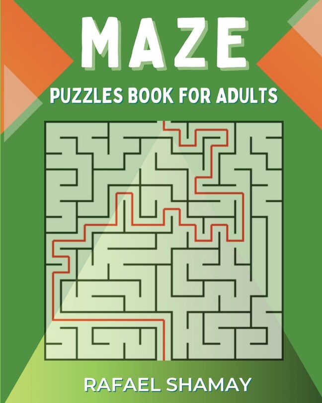 Couverture_Maze Puzzle Book for Adults