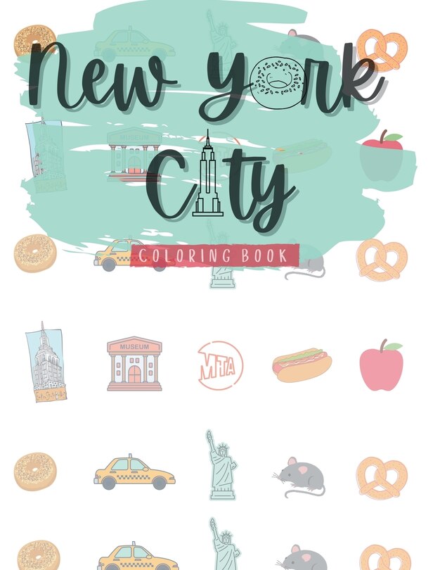 Front cover_New York City Coloring Book