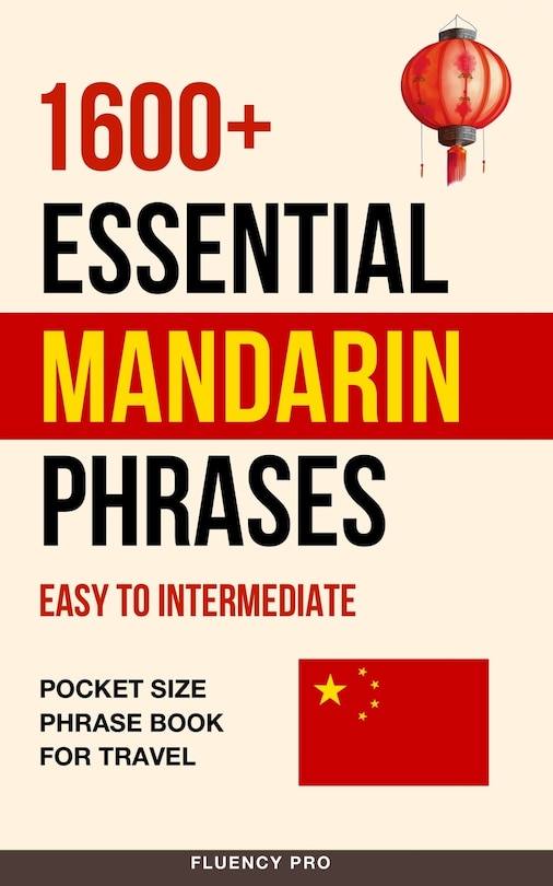 Front cover_1600+ Essential Mandarin Phrases
