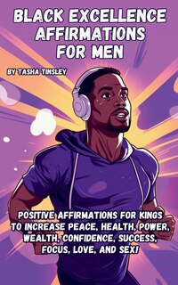Front cover_Black Excellence Affirmations for Men