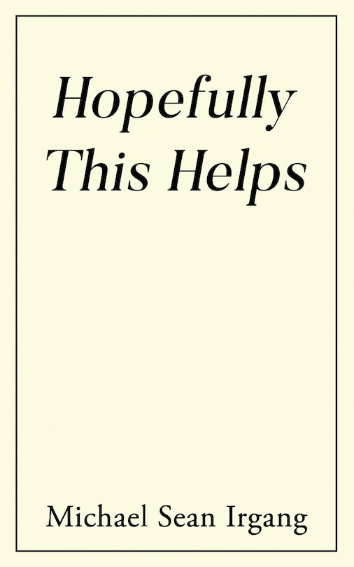 Front cover_Hopefully This Helps