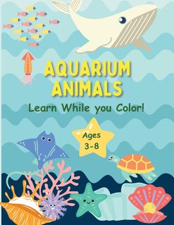 Couverture_Aquarium Animals Coloring Book