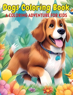 Front cover_Dogs Coloring Book