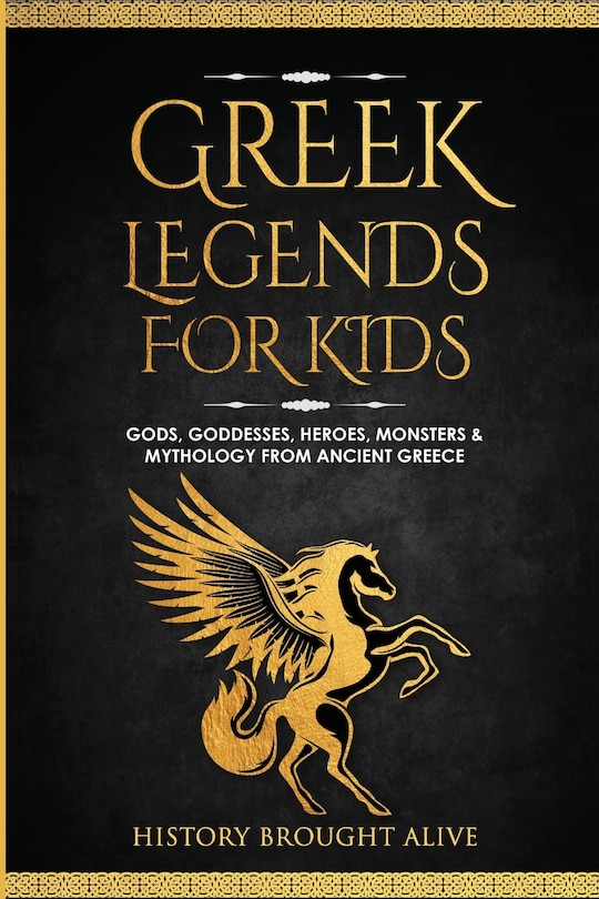 Front cover_Greek Legends For Kids