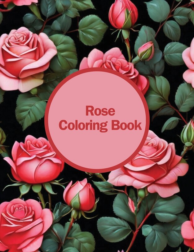 Front cover_Rose Coloring Book