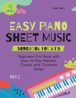 Front cover_Easy Piano Sheet Music Songbook for Kids