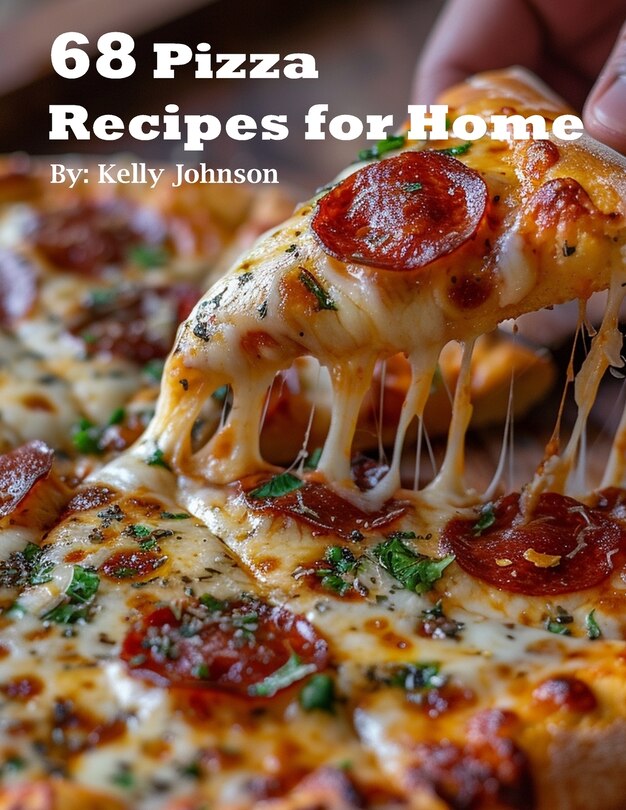 Front cover_68 Pizza Recipes for Home