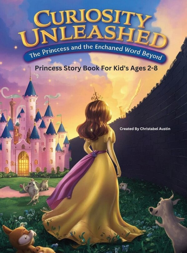 Front cover_Princess Story Book For Kid's Ages 2-8
