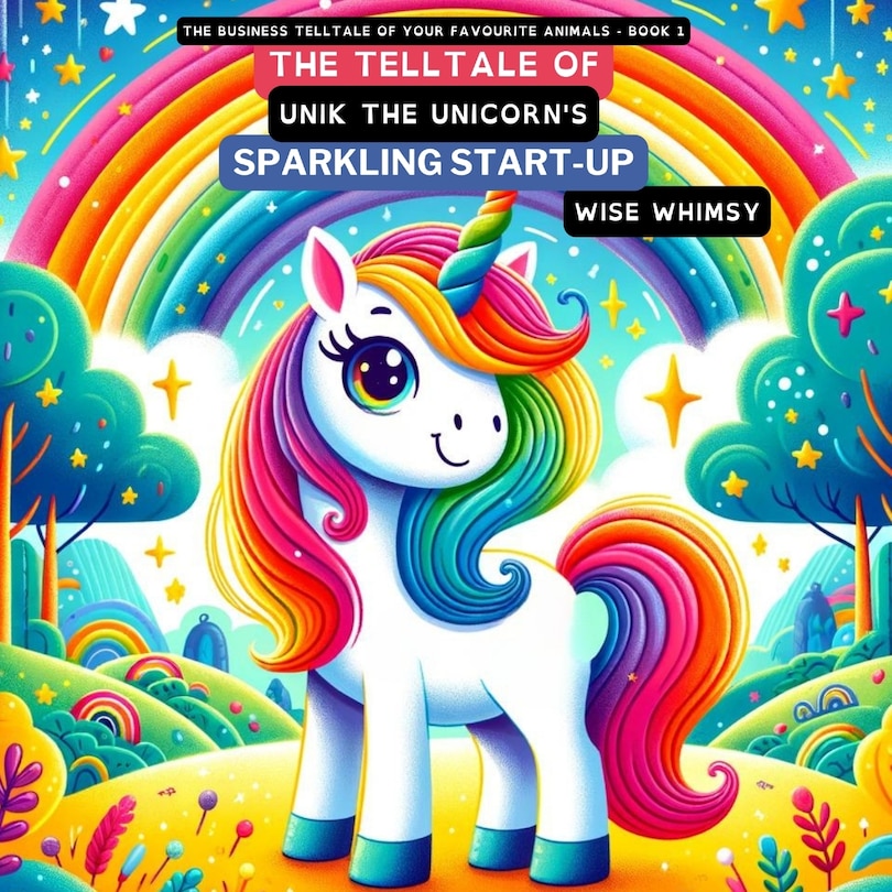 Couverture_The Telltale of Unik the Unicorn's Sparkling Start-Up