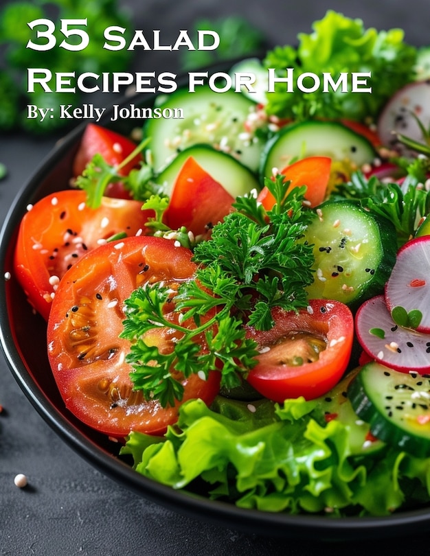 Front cover_35 Salad Recipes for Home