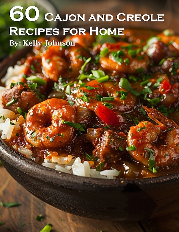 Front cover_60 Cajun and Creole Recipes for Home