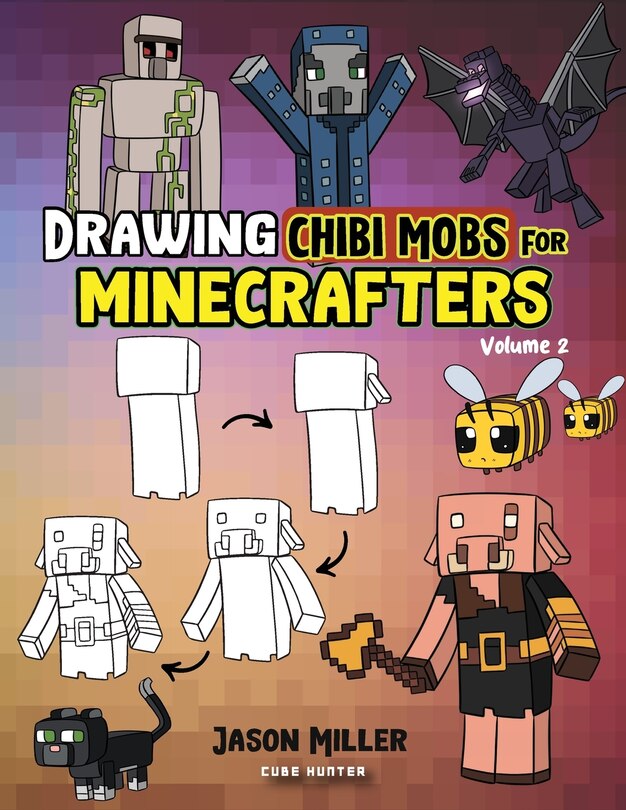 Couverture_Drawing Chibi Mobs for Minecrafters