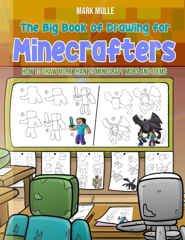 Couverture_The Big Book of Drawing for Minecrafters