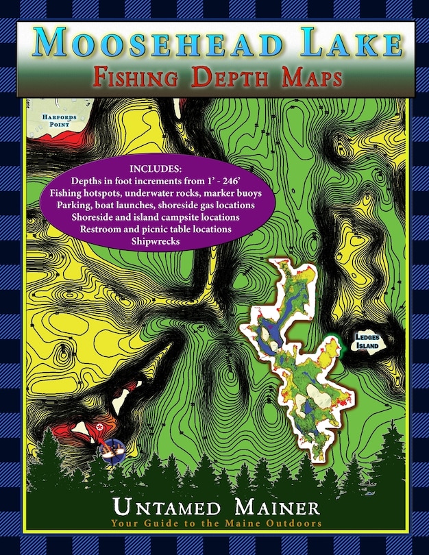 Front cover_Moosehead Lake Depth Maps