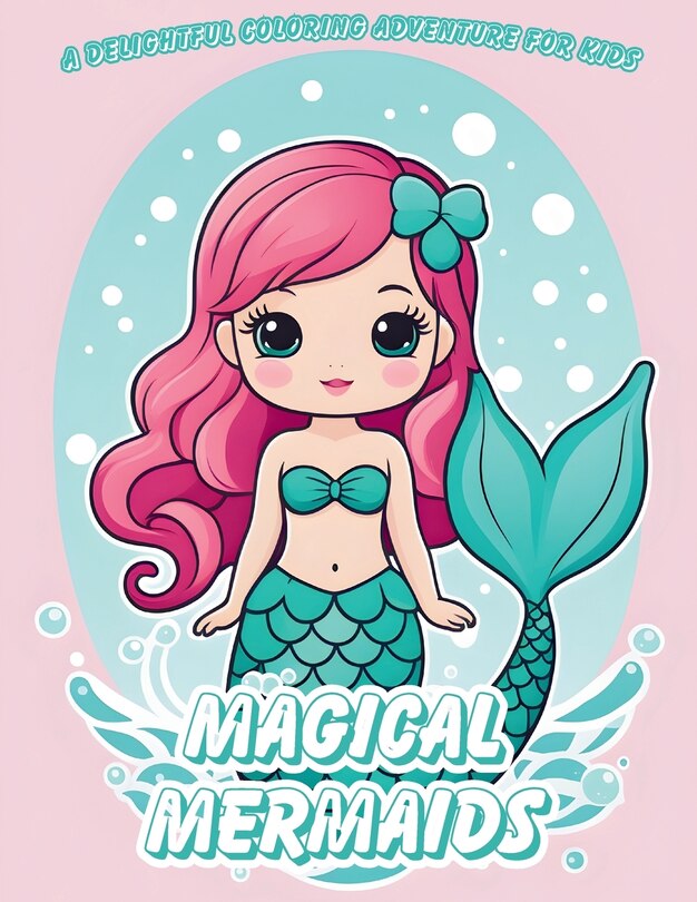 Couverture_Magical Mermaids Coloring Book